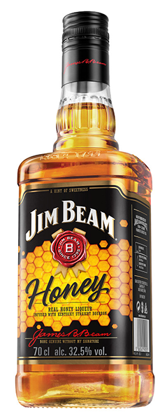 jim beam honey bottle