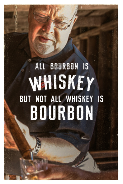 Not all whiskey is bourbon banner