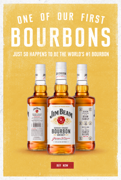 World's #1 Bourbon banner