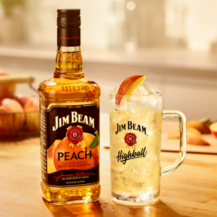 Jim Beam® Peach
Peach &amp; Soda Highball