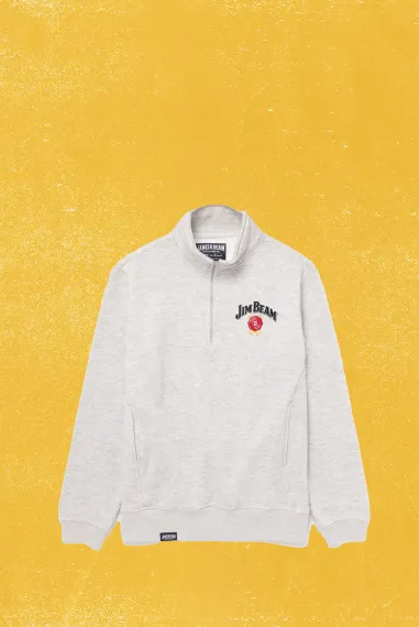 grey sweatshirt merchandise jim beam