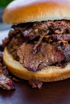 Slow-Cooked Whiskey Brisket