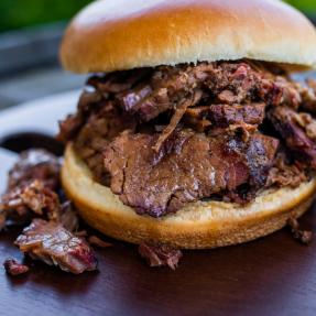 Slow-Cooked Whiskey Brisket