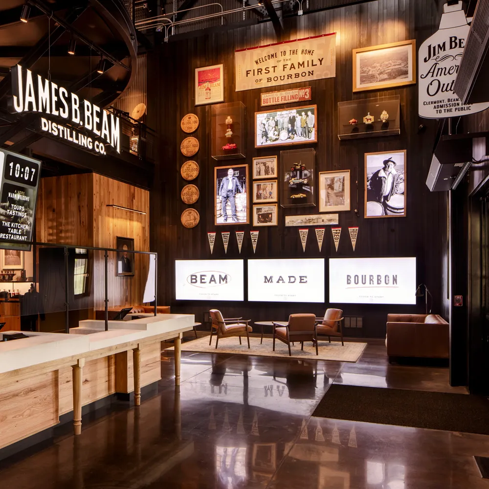 Jim Beam American outpost interior entrance
