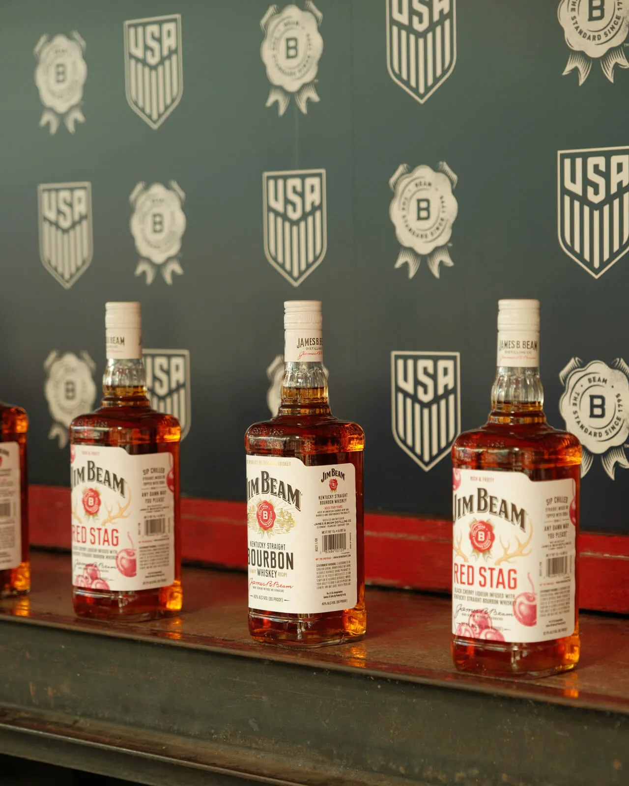 Jim Beam Block Party bottles