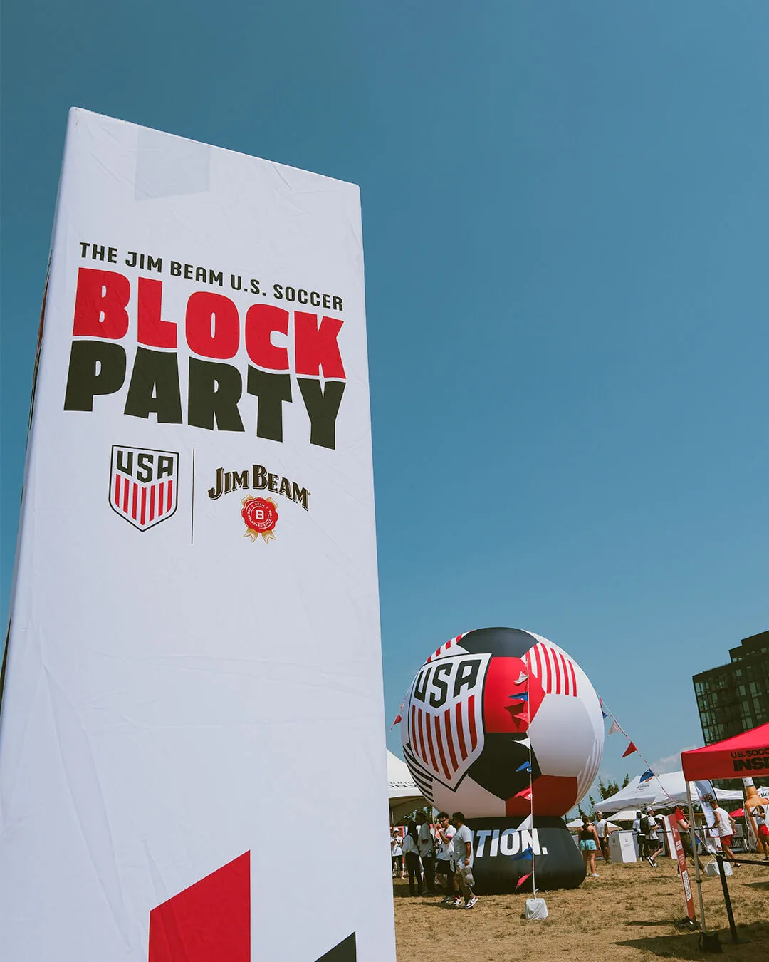 Jim Beam Block Party entrance