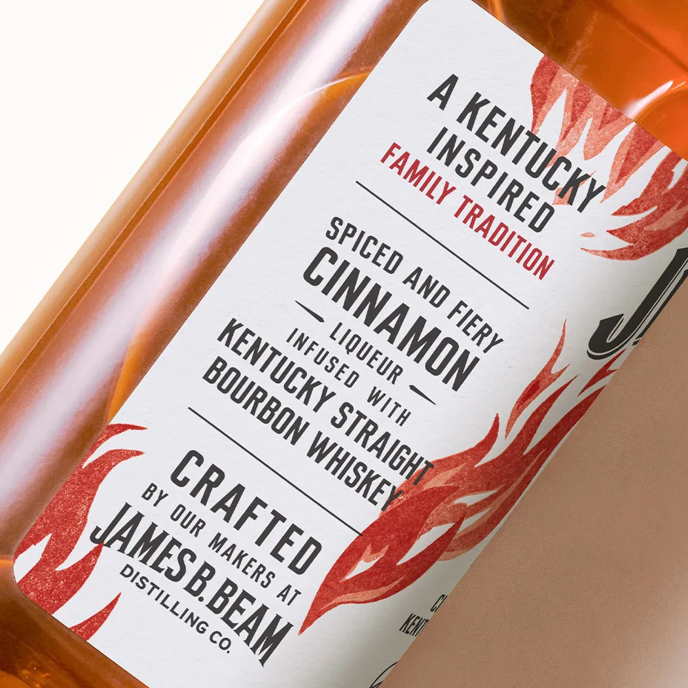 Jim Beam Kentucky Fire: Cinnamon Bourbon Whiskey | Jim Beam®