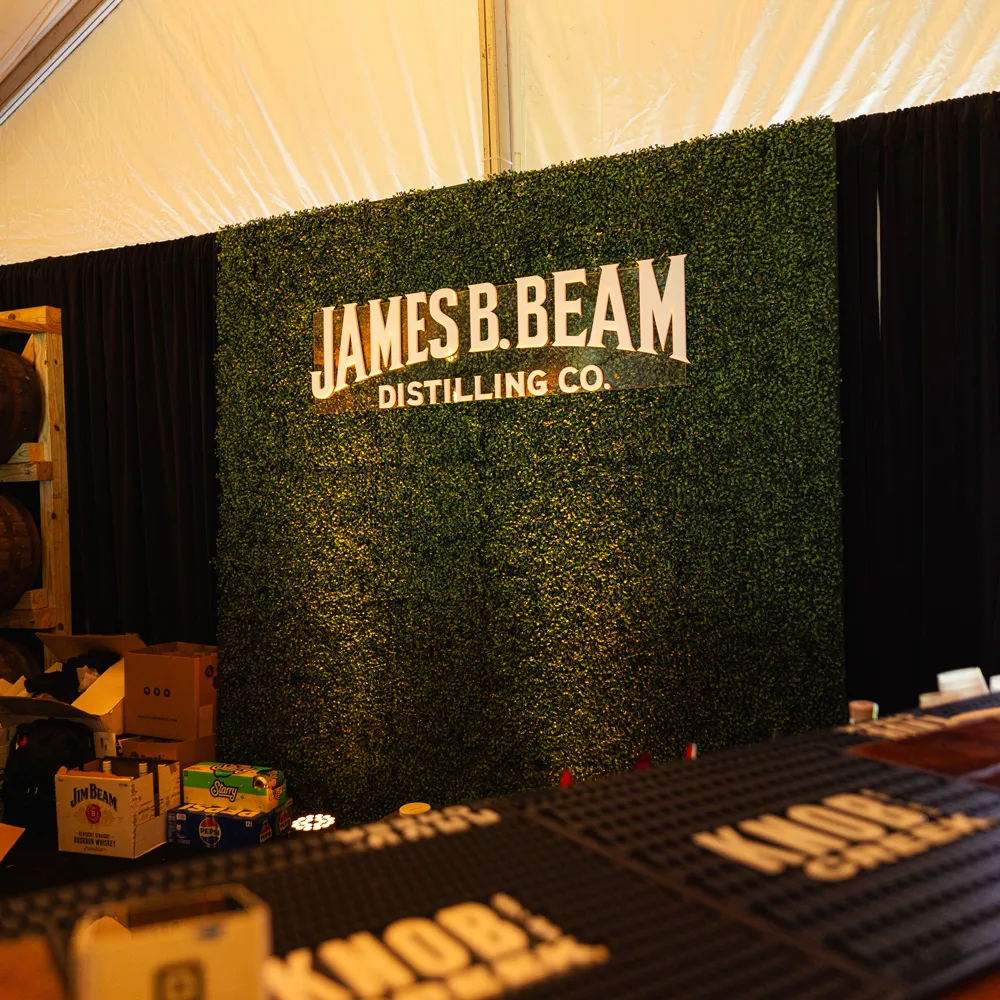 jim beam music gazebo fest bar.