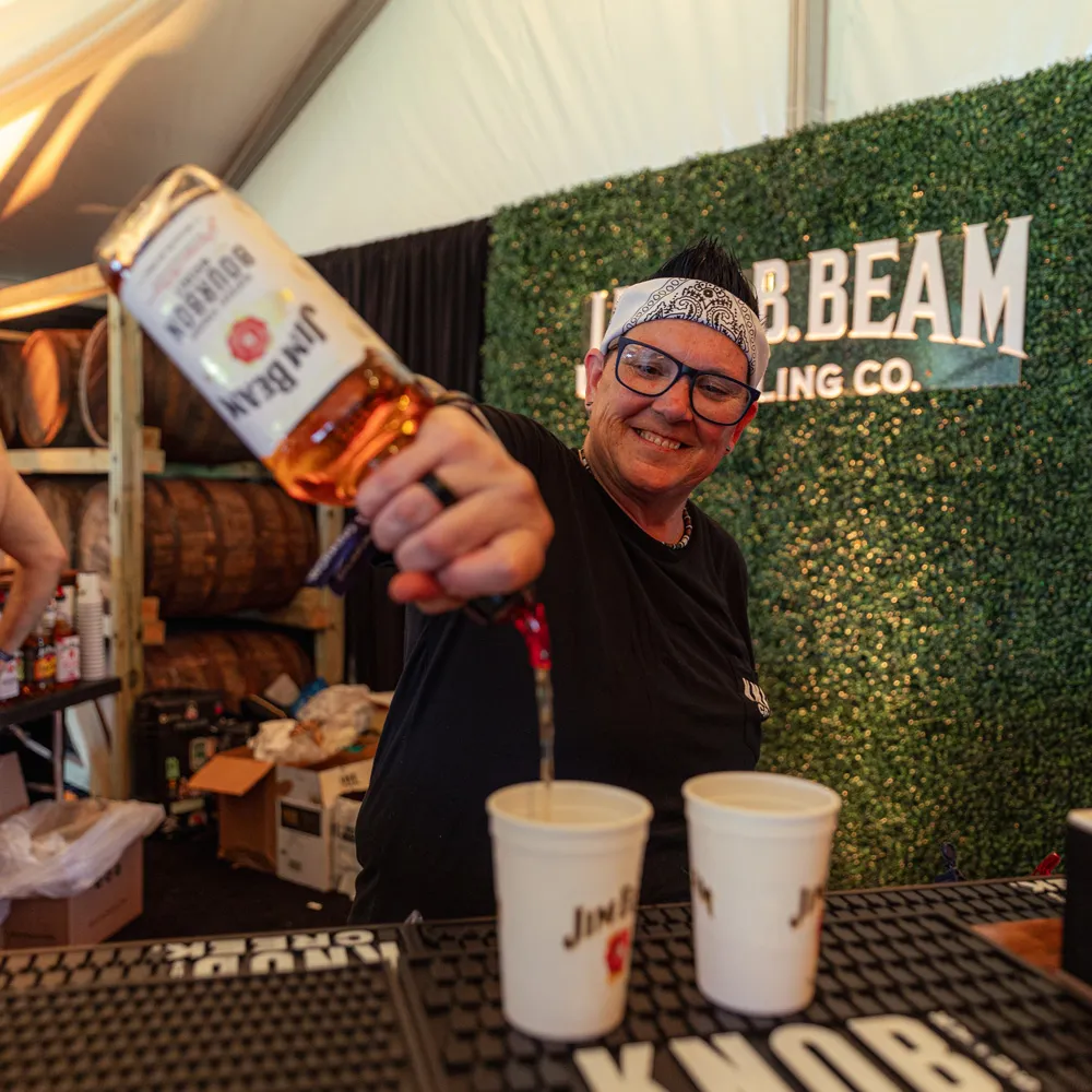 jim beam music gazebo fest barwomen