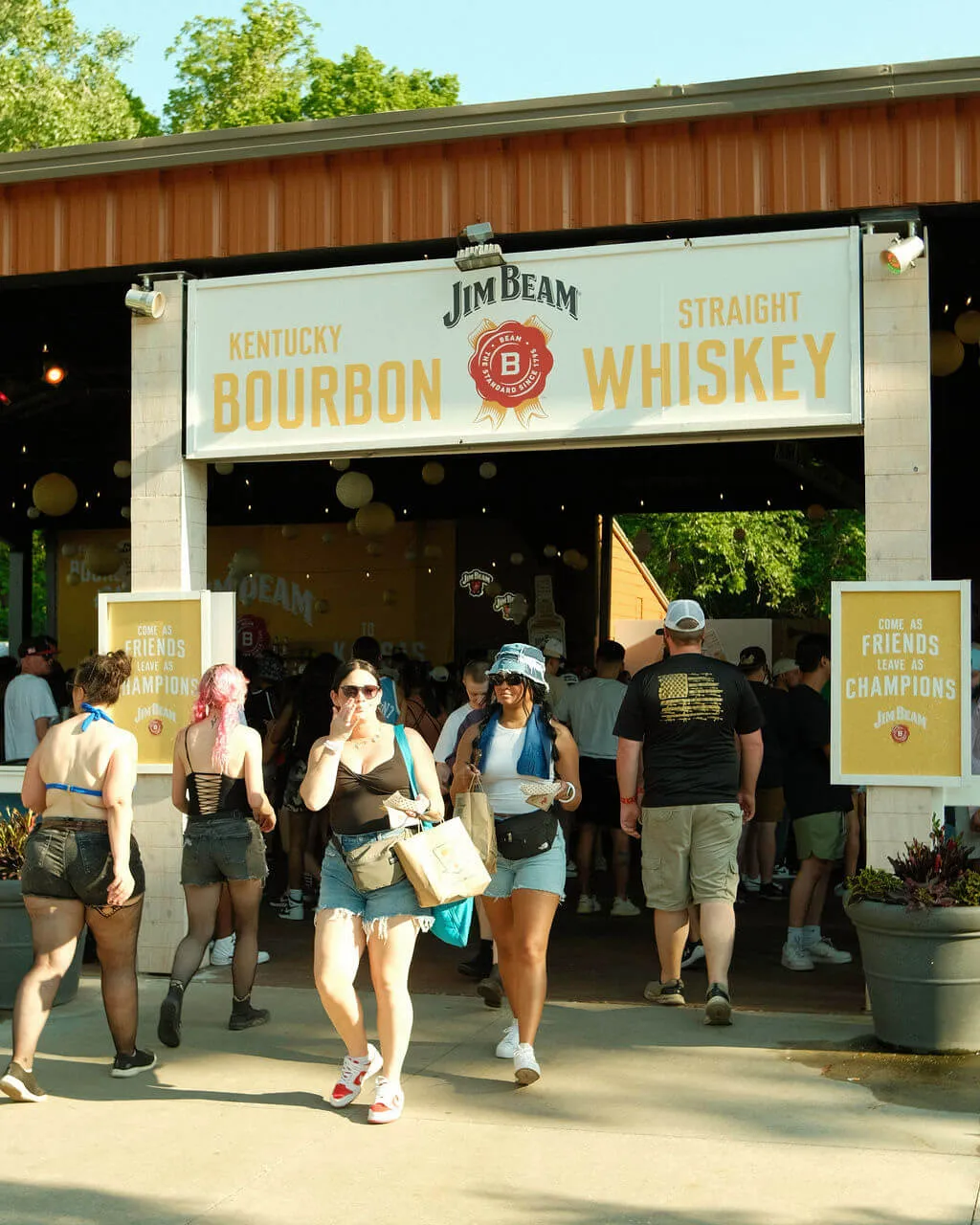 Kelce Jam 2024 festival entrance