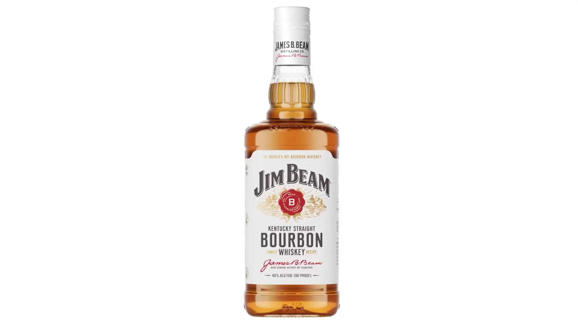 360 degree poster image of Jim beam White