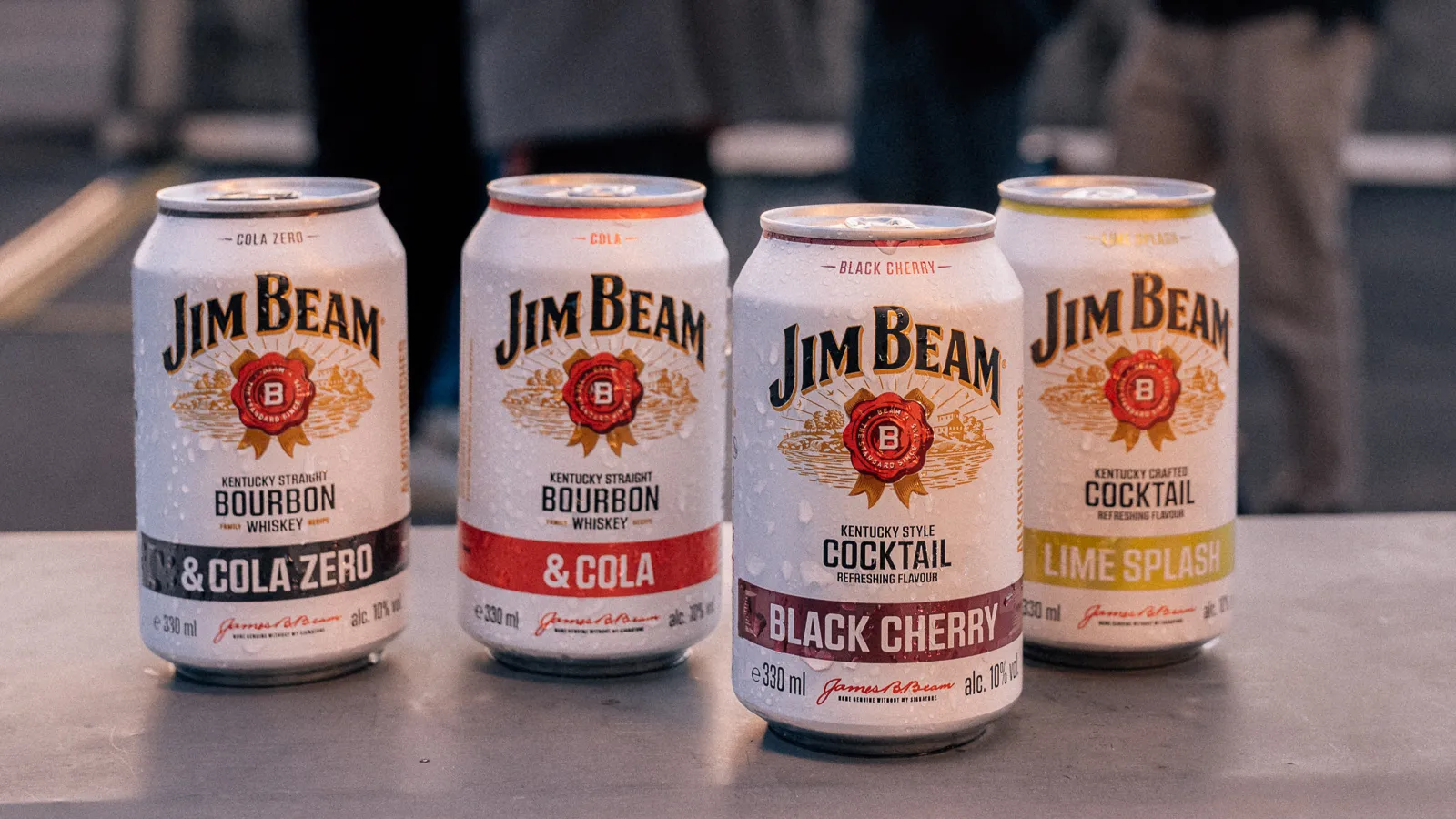 People with Jim Beam Kentucky Coolers shots cheers