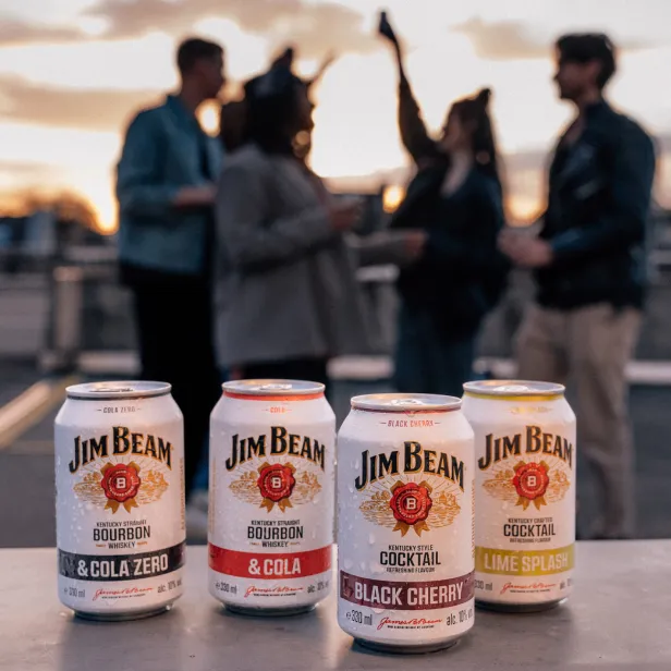 Jim Beam Kentucky Coolers Lemonade and Punch  box
