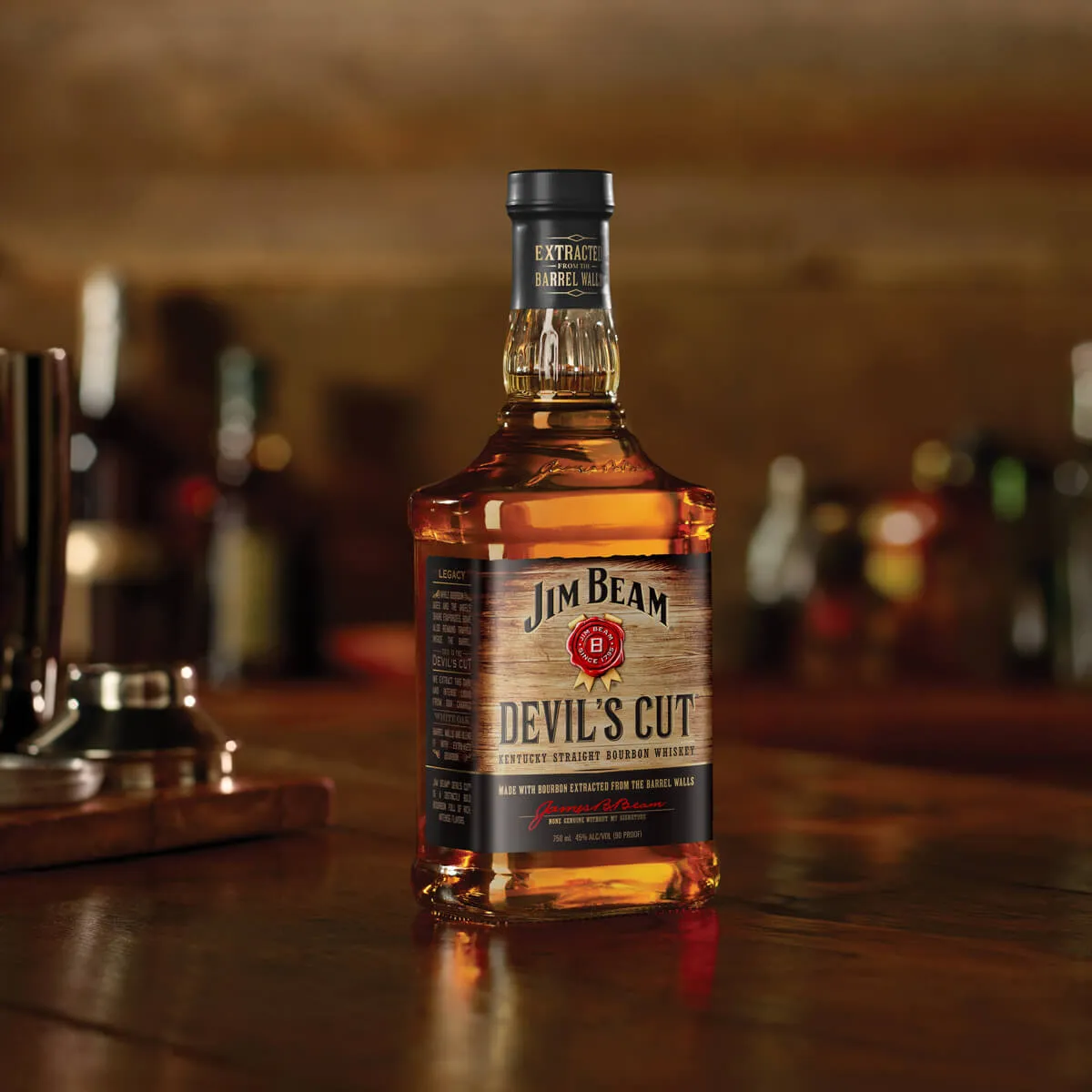 Jim Beam Devil’s Cut bottle