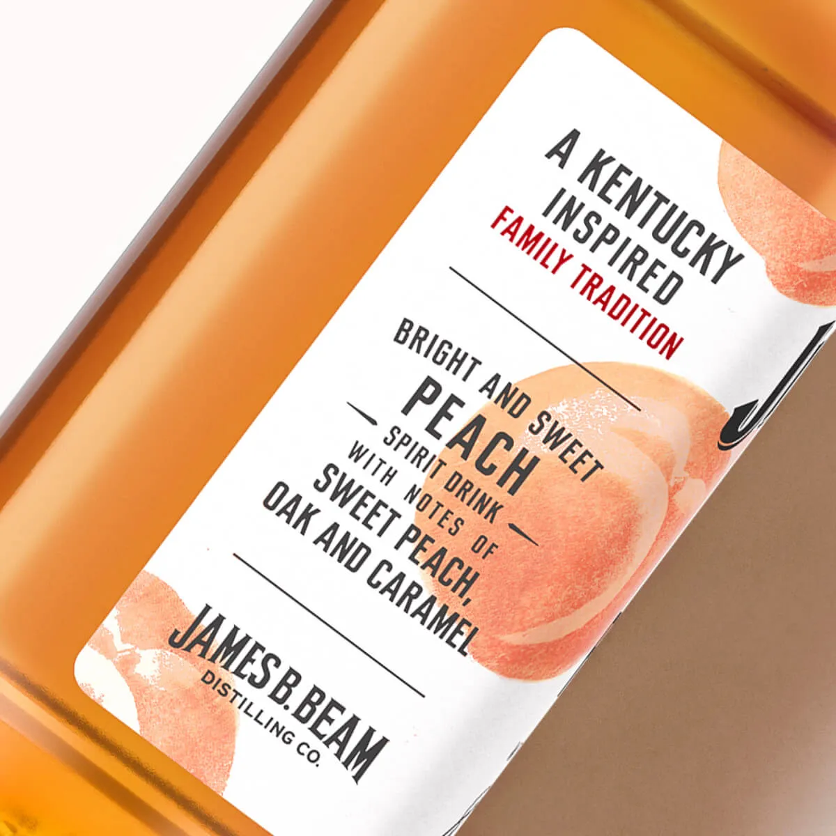Jim Beam Peach bottle