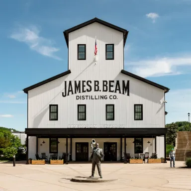 Jim Beam distillery entrance