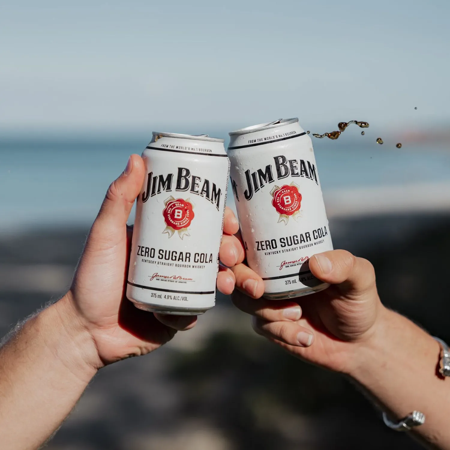 white zero sugar ready drink jim beam