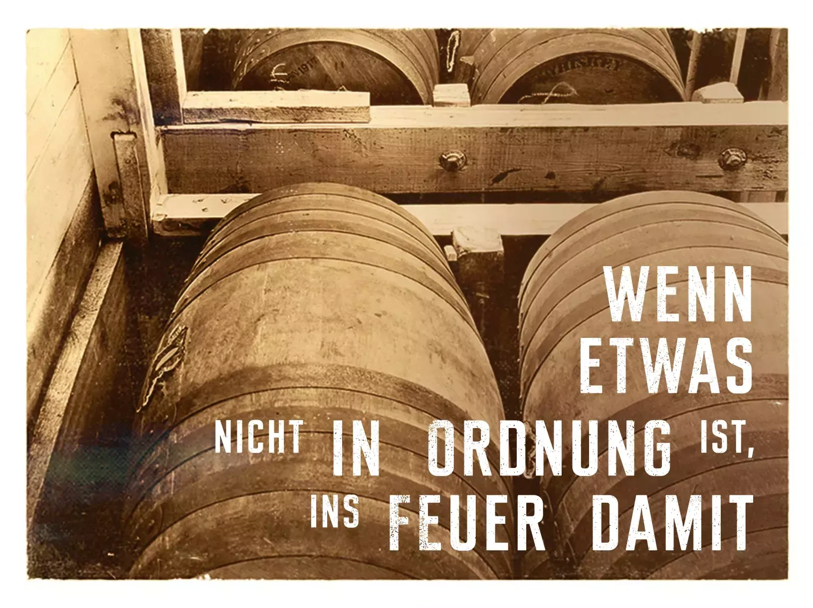 Barrels Jim Beam Burn It