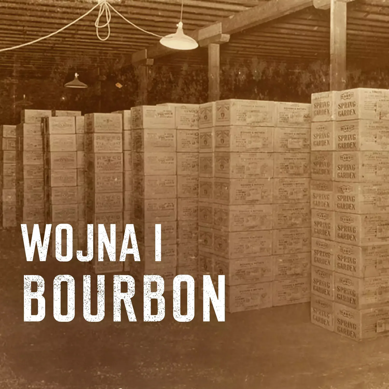 Warehouse with Jim Beam Crates