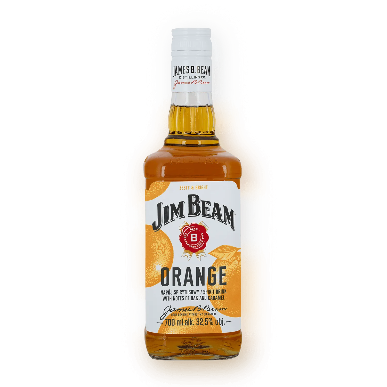 Jim Beam Orange bottle
