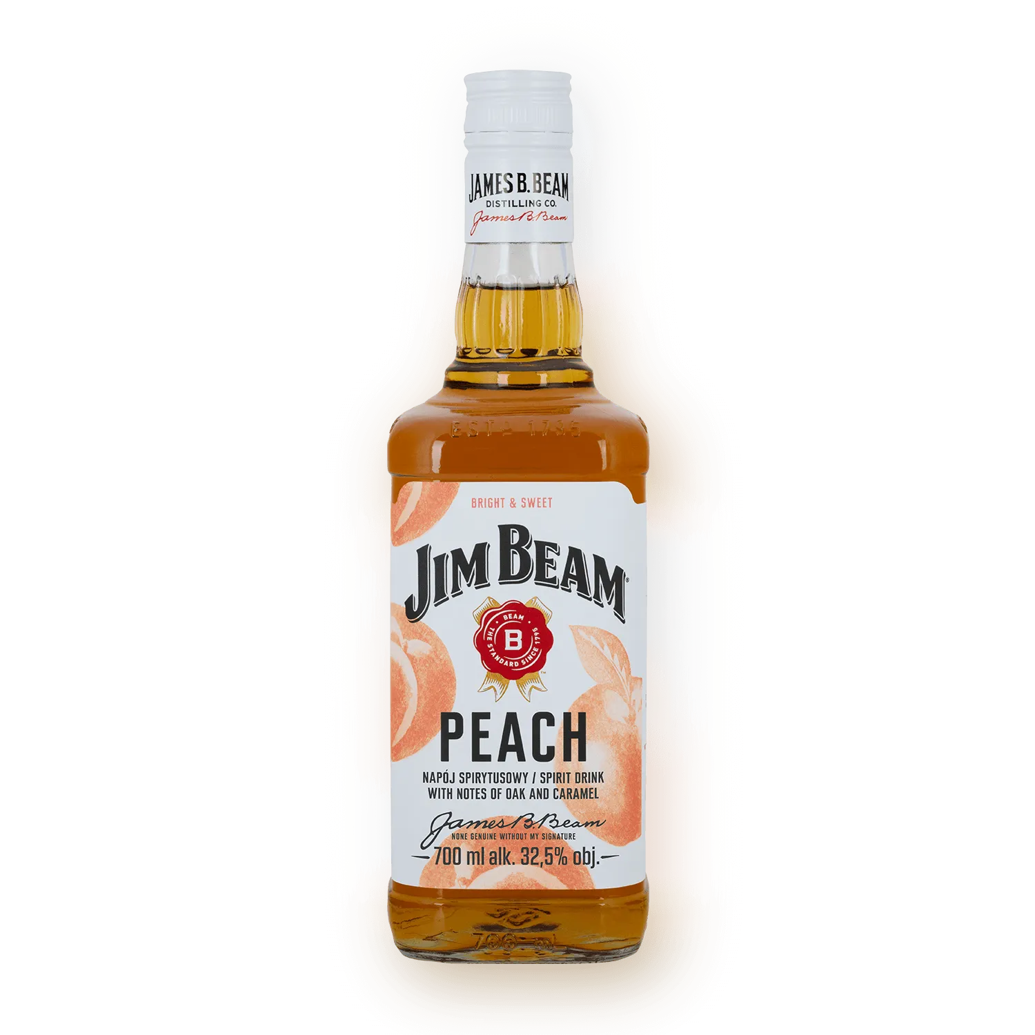 Jim Beam Peach bottle