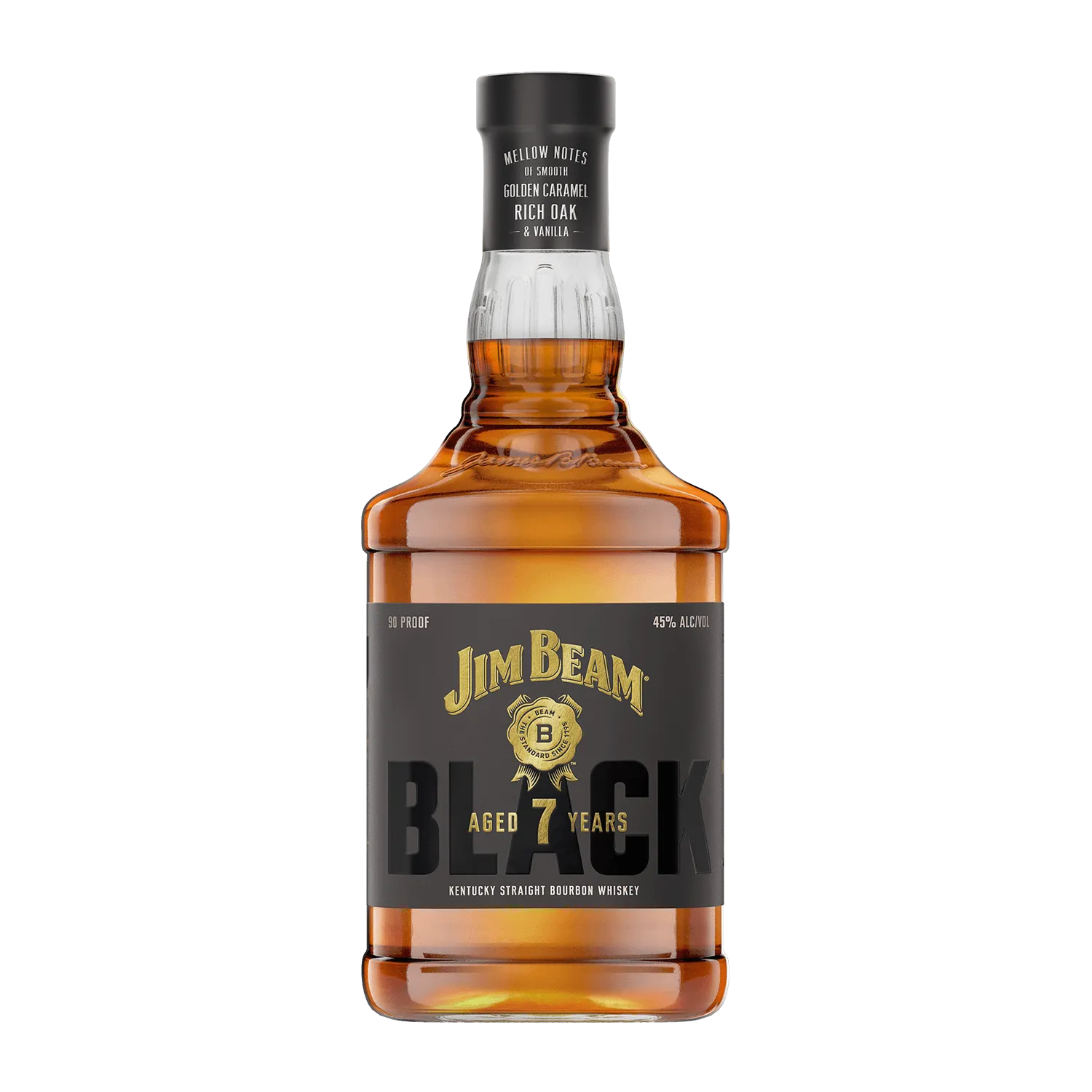 Jim Beam Bourbon Whiskey Black Bottle 
