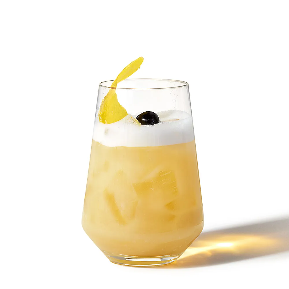 Jim Whisky Sour Cocktail