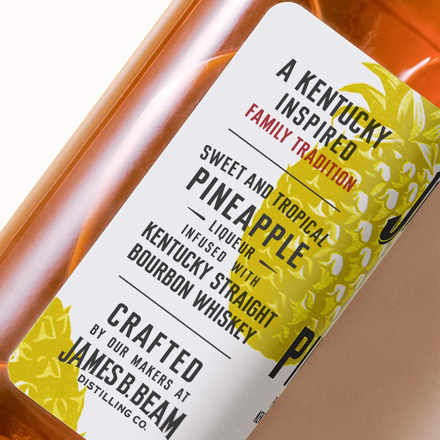 Jim Beam Pineapple Side bottle