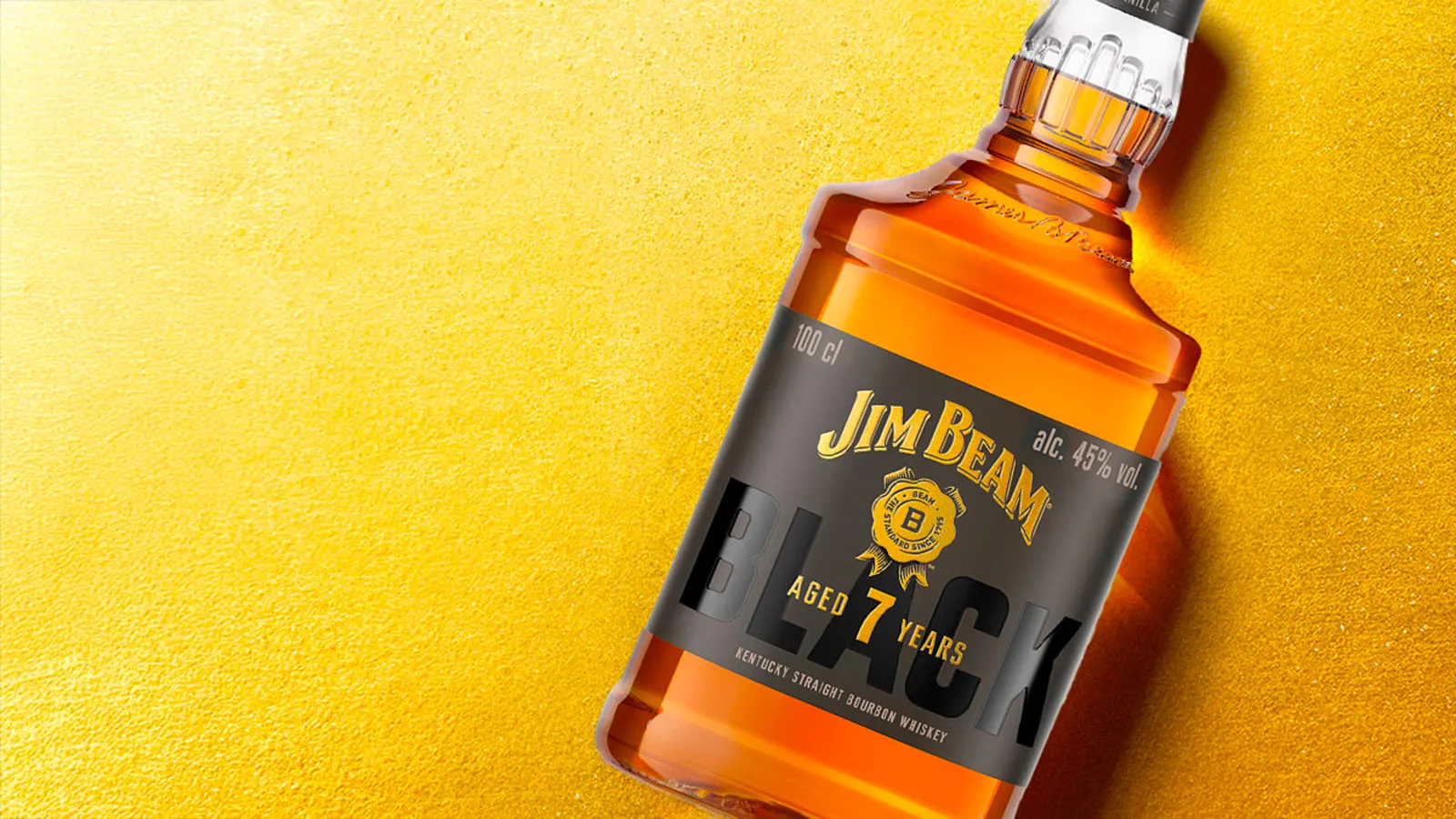 Jim Beam Black Preium Whiskey Bottle