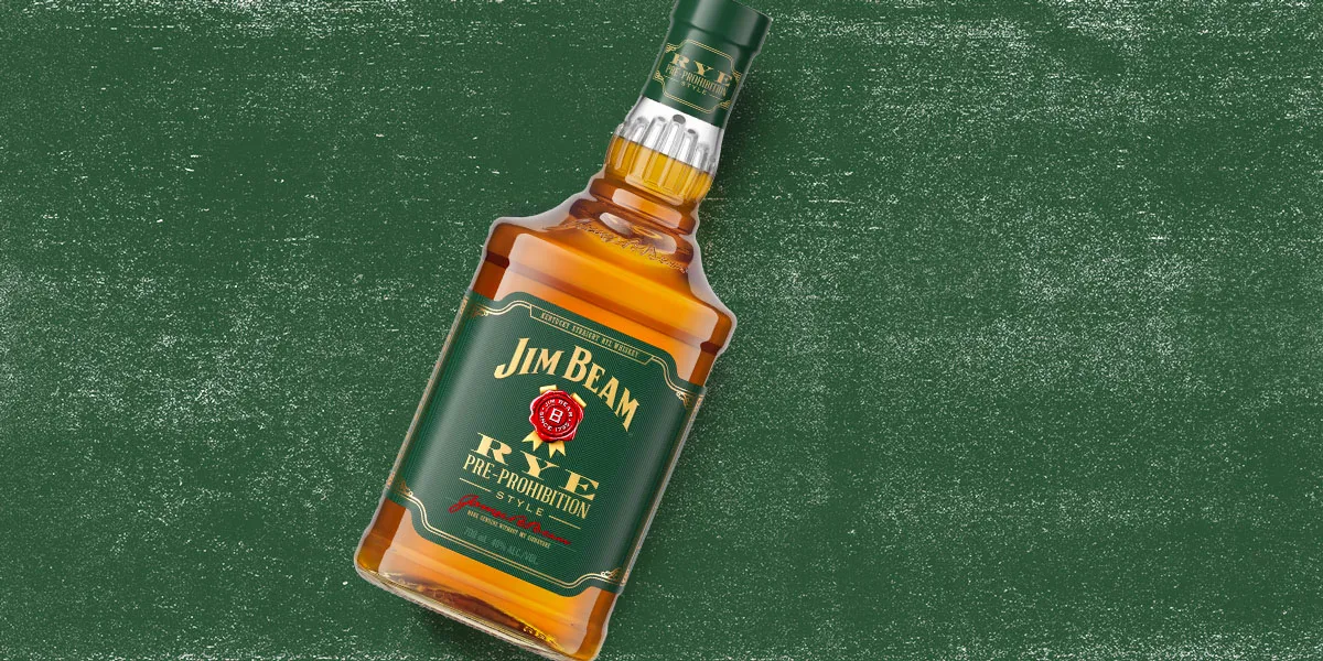 jim beam rye whisky highlight