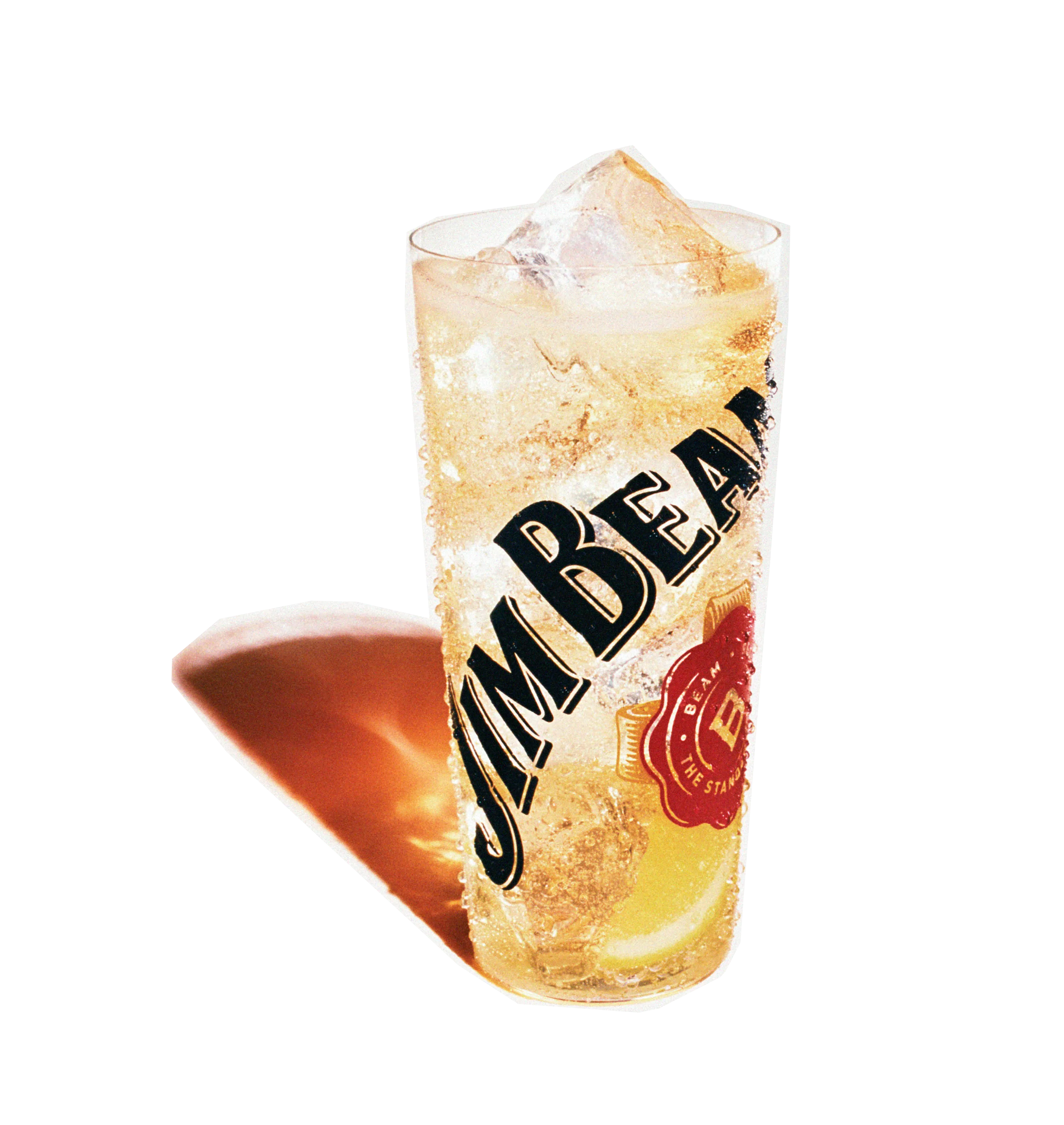 Jim beam soda glass