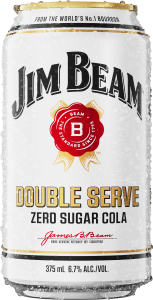 Jim Beam®White Double Serve Zero