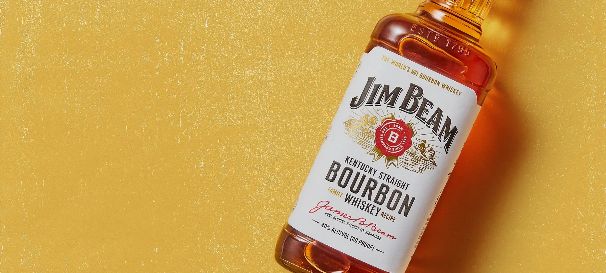 非売品 80年代 ビンテージ JIM BEAM ウイスキー パブミラー 当時物 